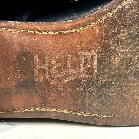 NEW HEELS Rancourt & Co. x Helm Bison Black Calf Chukka Boots Maine USA 13 D main image 11